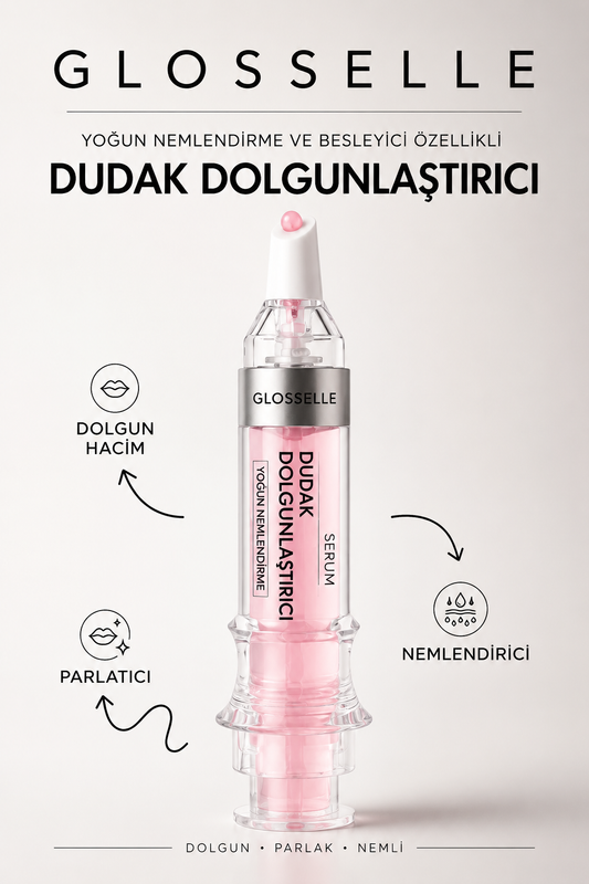 GLOSSELLE® Dudak Dolgunlaştırıcı Jel
