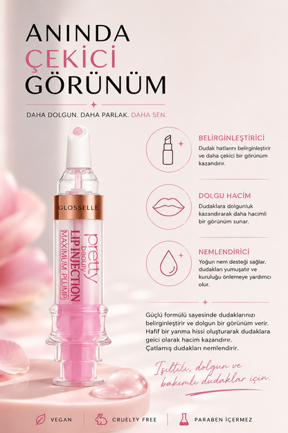 GLOSSELLE® Dudak Dolgunlaştırıcı Jel